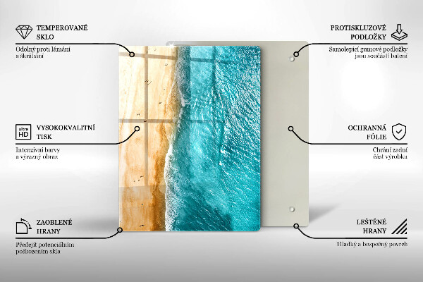 Üveg vágódeszka Modern kompozíció