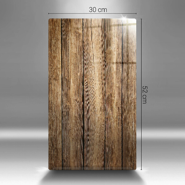 Üveg vágódeszka Fa textúra táblák