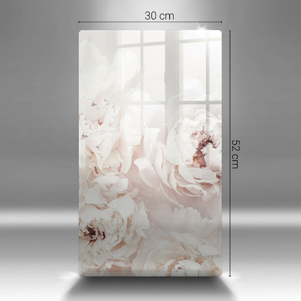 Üveg vágódeszka Pasztell bazsarózsa