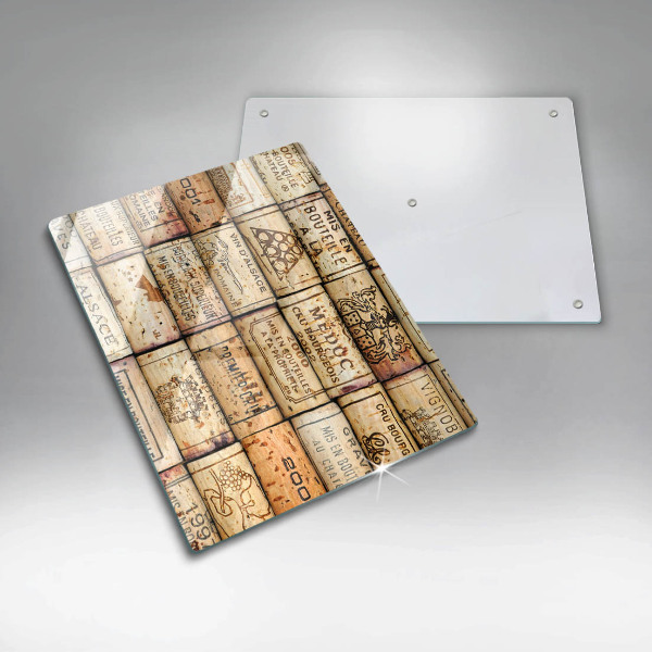 Üveg vágódeszka Régi bordugók