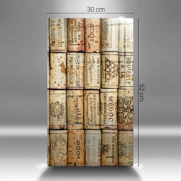 Üveg vágódeszka Régi bordugók