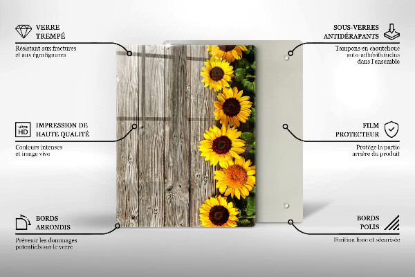 Üveg vágódeszka Fatörzsek