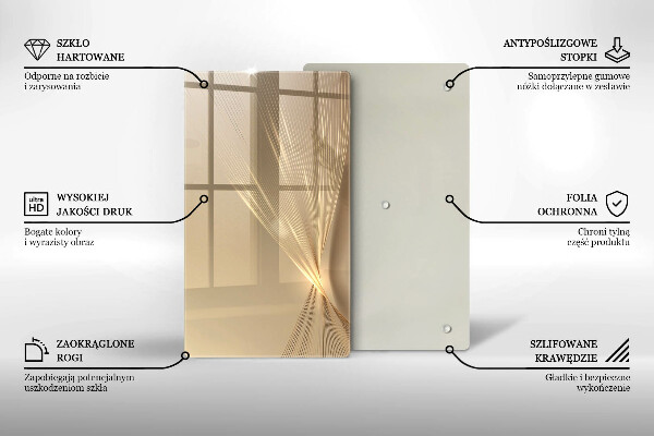 Üveg vágódeszka Modern absztrakció