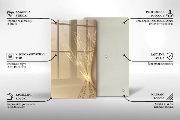 Üveg vágódeszka Modern absztrakció