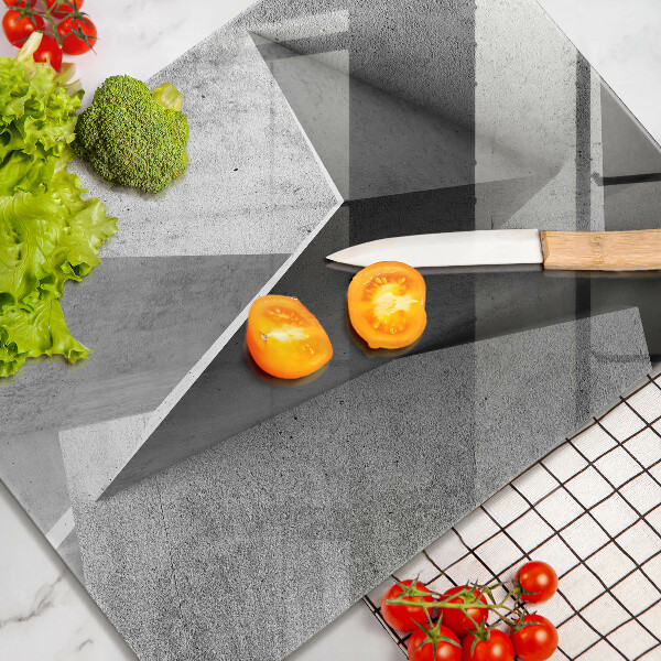 Üveg vágódeszka Konkrét absztrakció