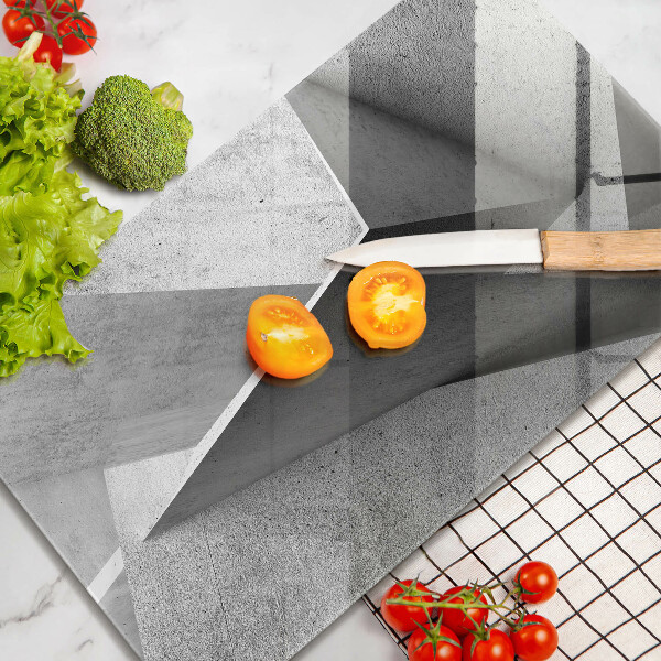 Üveg vágódeszka Konkrét absztrakció