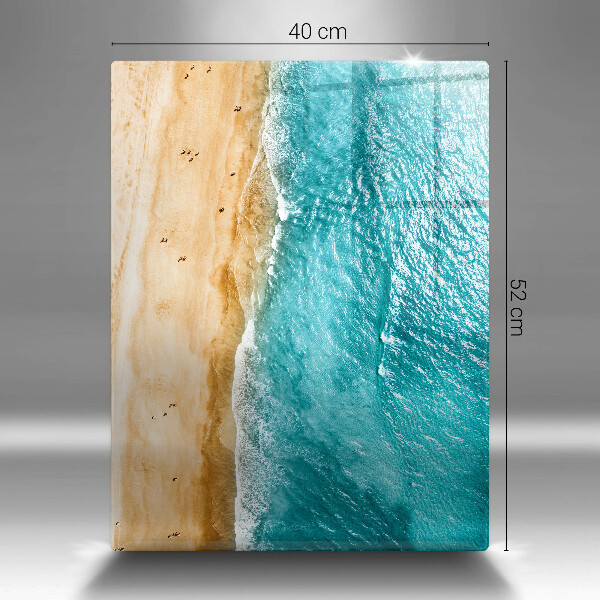 Üveg vágódeszka Tengerpart és tenger