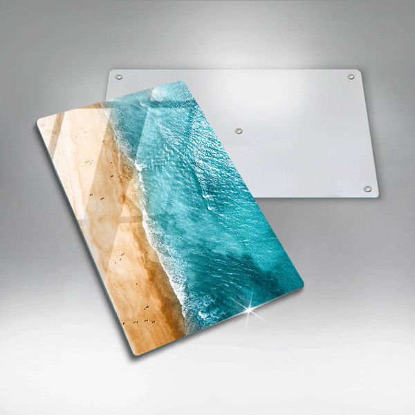 Üveg vágódeszka Tengerpart és tenger