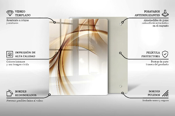 Üveg vágódeszka Tavaszi rózsaszín virágok