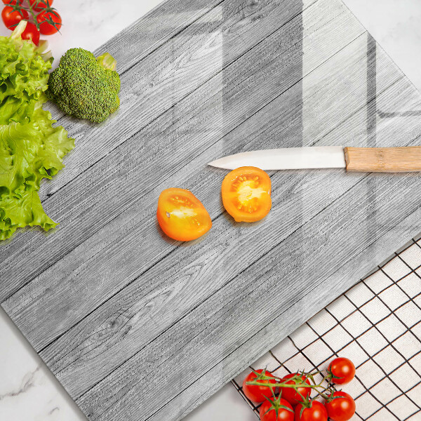 Üveg vágódeszka Régi fa táblák