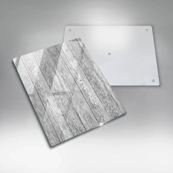 Üveg vágódeszka Régi fa táblák