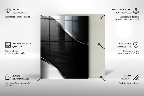 Üveg vágódeszka Régi fa táblák