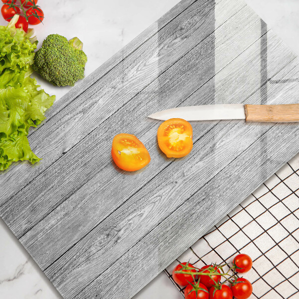 Üveg vágódeszka Régi fa táblák