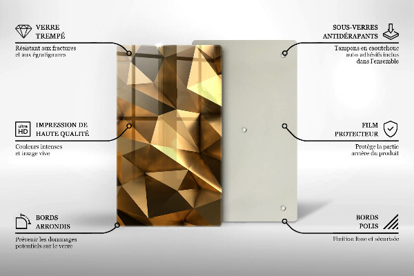 Üveg vágódeszka Struktúra absztrakciós háttér