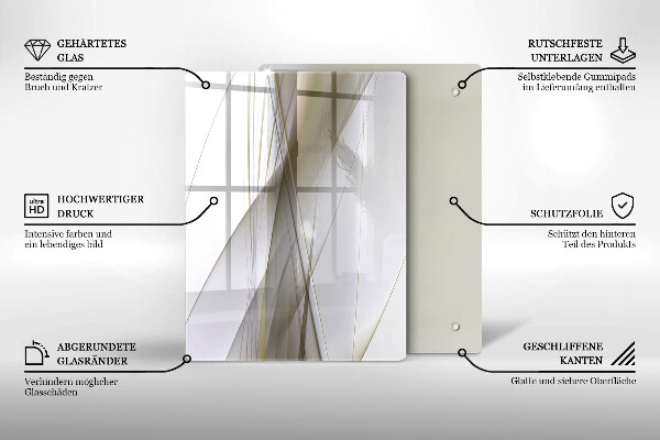 Üveg vágódeszka Struktúra absztrakciós háttér
