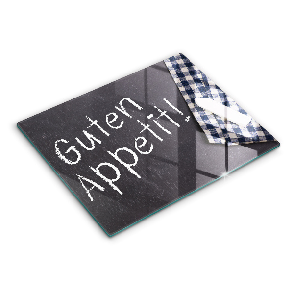 Üveg vágódeszka Guten Appetit!