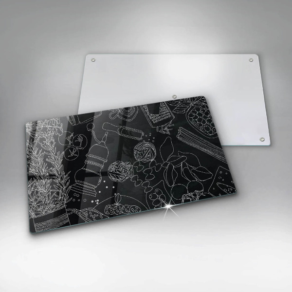 Üveg vágódeszka Konyhai kiegészítők