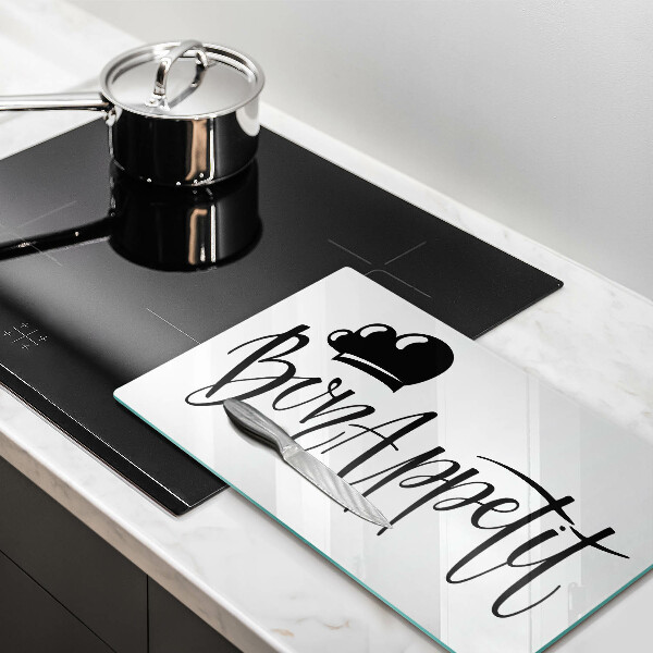 Üveg vágódeszka Bon Appetit