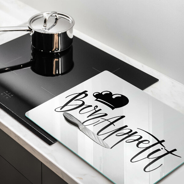 Üveg vágódeszka Bon Appetit