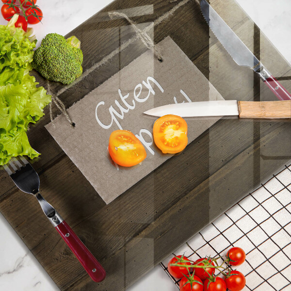 Üveg vágódeszka Guten Apetit