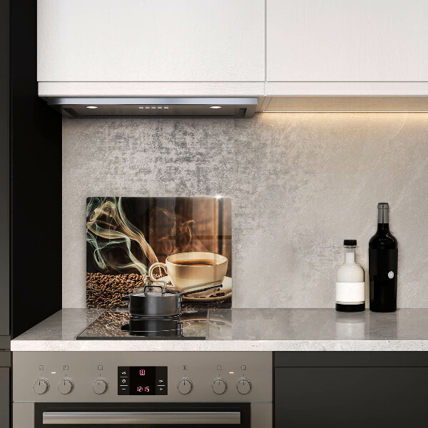 Üveg vágódeszka Csésze és kávébab