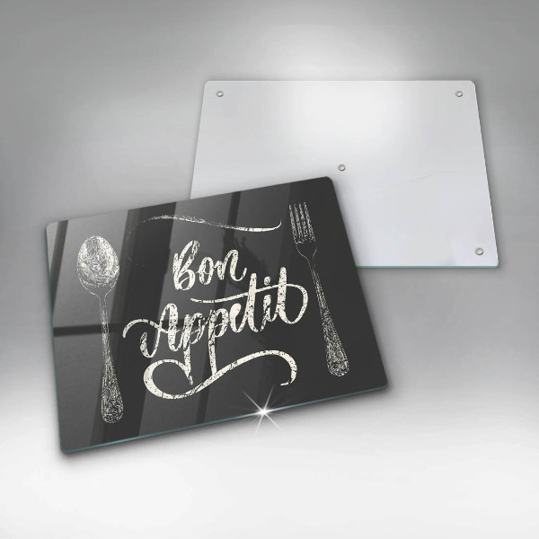 Üveg vágódeszka Bon Appetit
