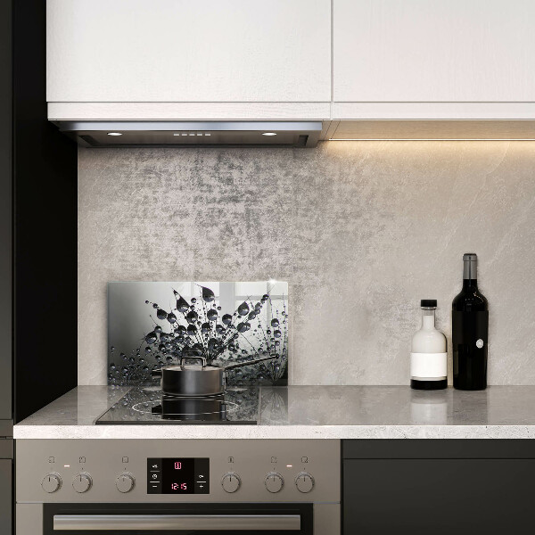 Üveg vágódeszka Pitypang és harmat