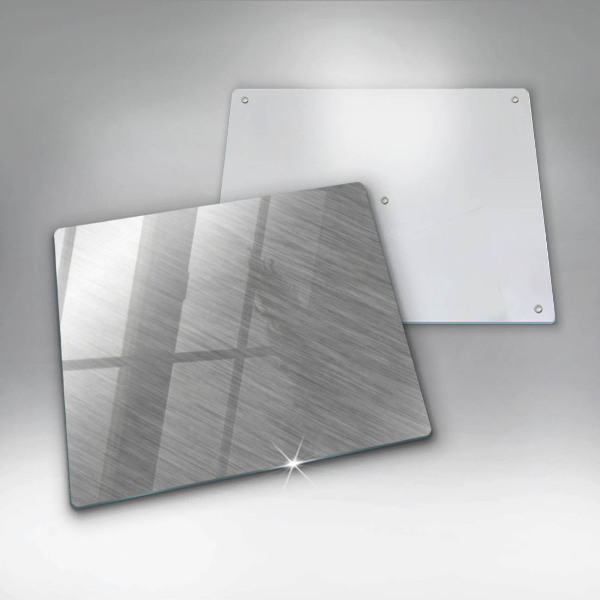 Üveg vágódeszka Fém textúra háttér