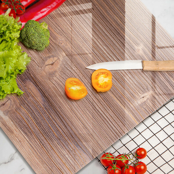 Üveg vágódeszka Chili paprika a fán