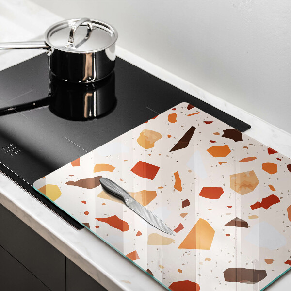 Üveg vágódeszka Dekoratív kőedény