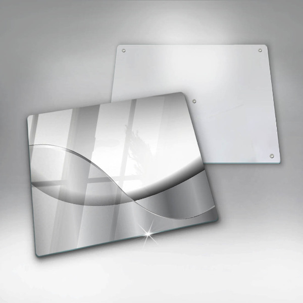 Üveg vágódeszka Absztrakt vonalak tervezése