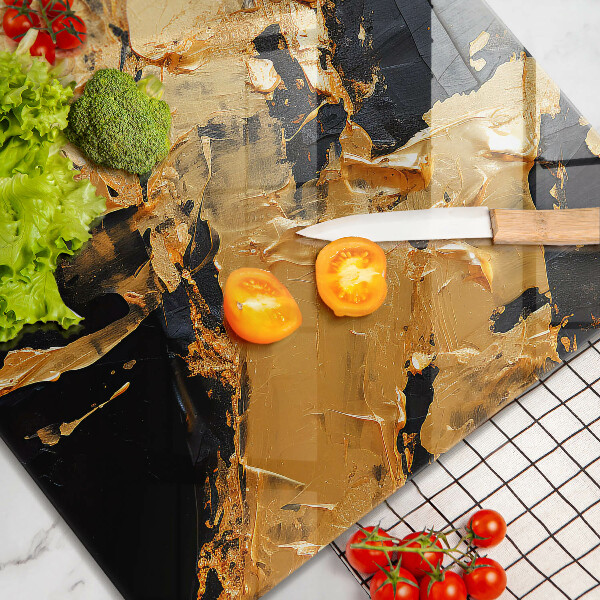 Üveg vágódeszka Elegáns festék textúra