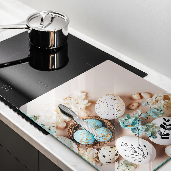 Üveg vágódeszka Húsvéti díszek