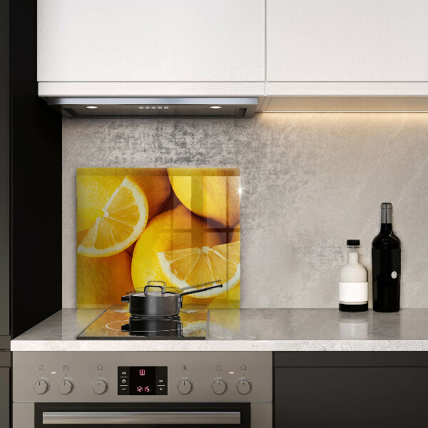 Üveg vágódeszka Lédús citromok