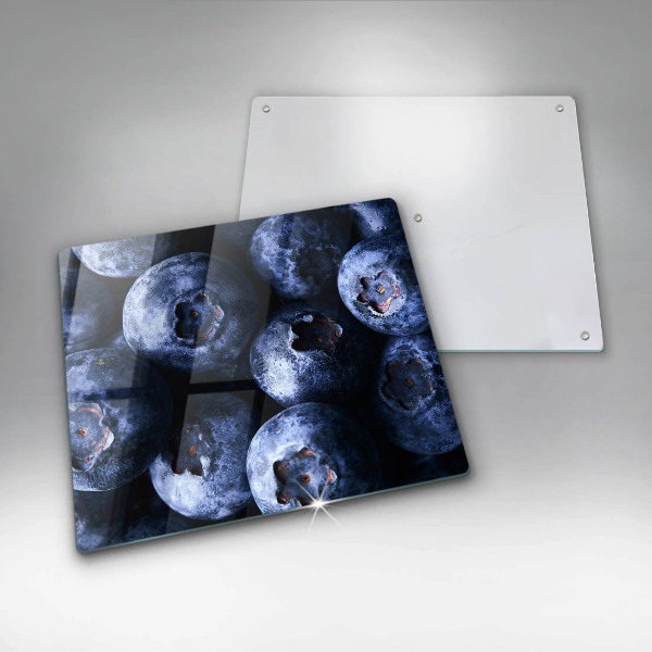 Üveg vágódeszka Közelkép a bogyók