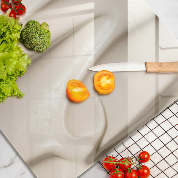 Üveg vágódeszka Krémes fagylalt