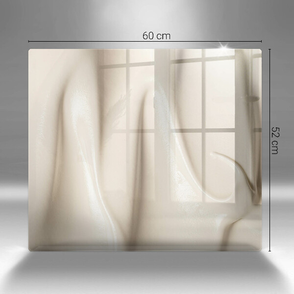 Üveg vágódeszka Krémes fagylalt