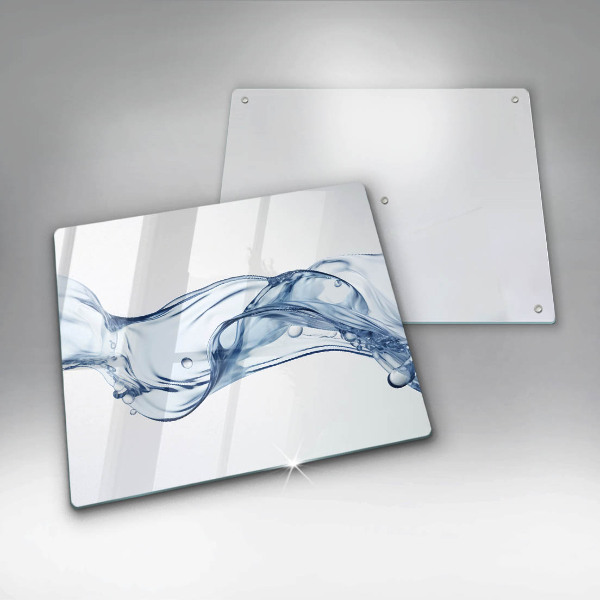 Üveg vágódeszka Kristályvíz