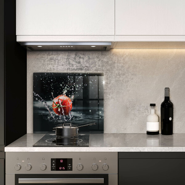 Üveg vágódeszka Paradicsom vízben