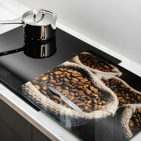 Üveg vágódeszka Zsák kávébab