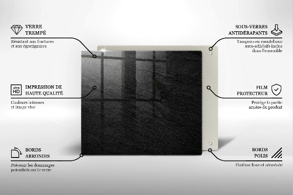 Üveg vágódeszka rock textúra