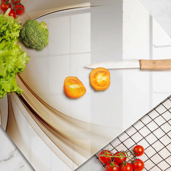 Üveg vágódeszka Absztrakt formák