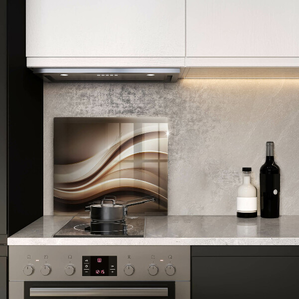 Üveg vágódeszka Absztrakciós finom vonalak