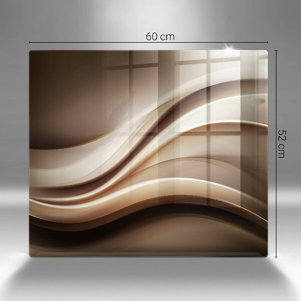 Üveg vágódeszka Absztrakciós finom vonalak