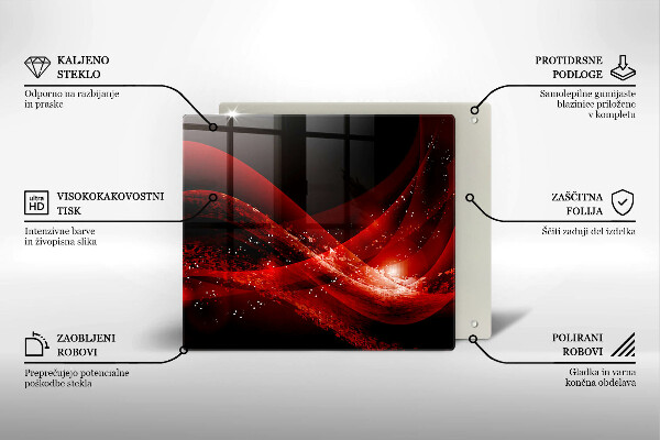 Üveg vágódeszka Modern absztrakció