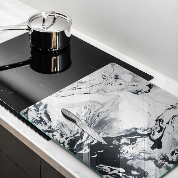 Üveg vágódeszka Tinta absztrakció