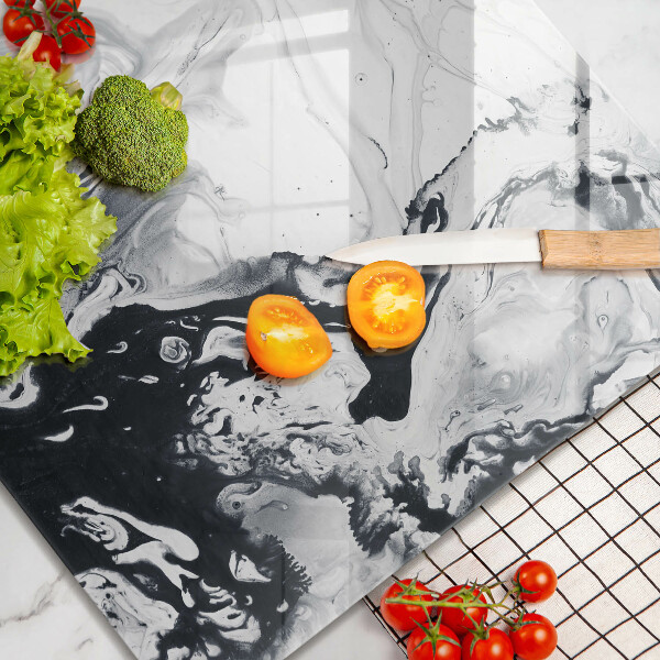 Üveg vágódeszka Tinta absztrakció