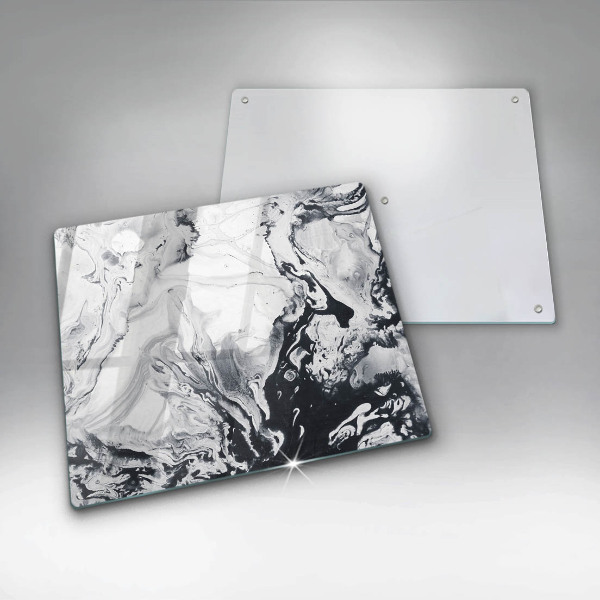 Üveg vágódeszka Tinta absztrakció