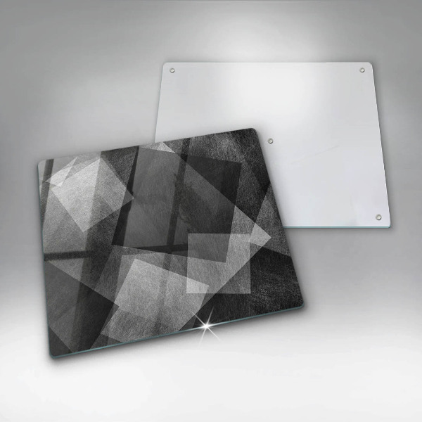 Üveg vágódeszka Geometriai absztrakció