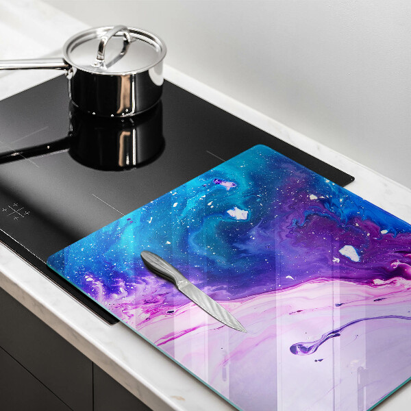 Üveg vágódeszka Absztrakciós tinták